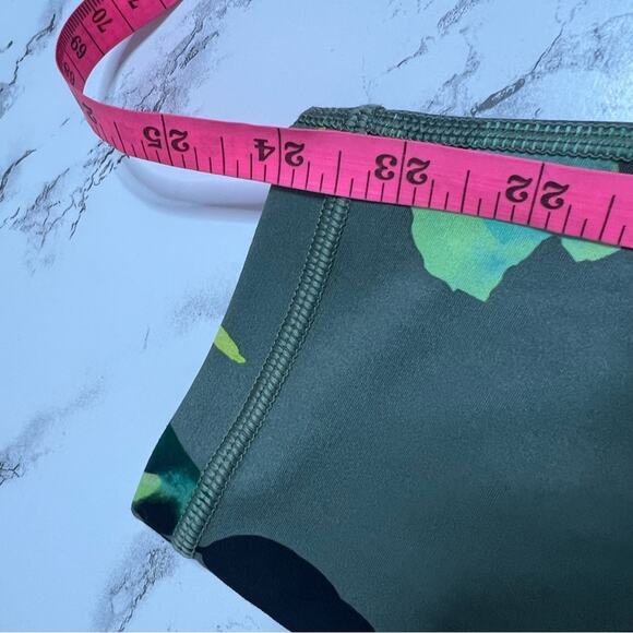 ATHLETA Elation Floral 7/8 Tight Size Small floral green - Picture 4 of 7